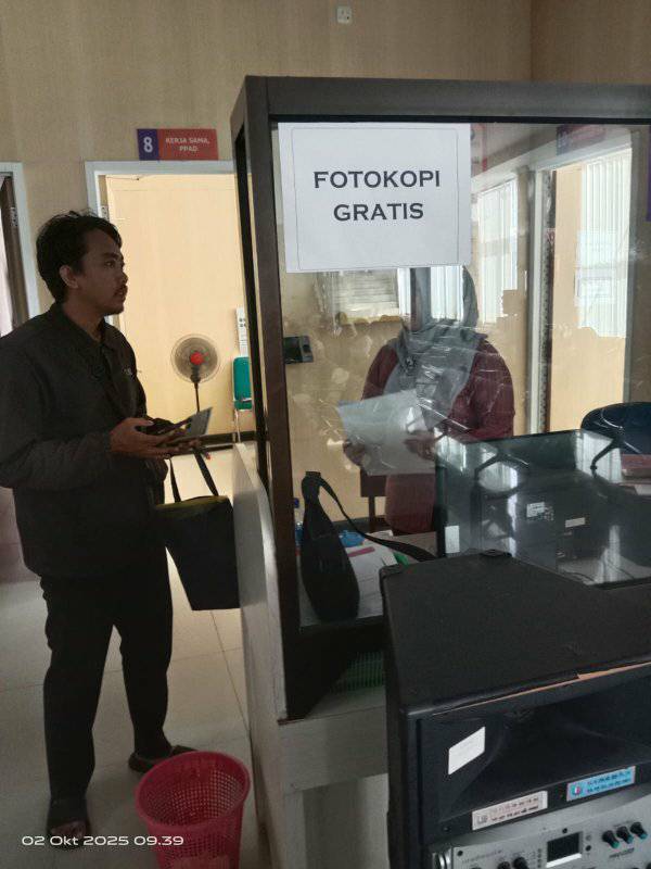 Disdukcapil Sediakan Layanan Fotokopi Gratis 