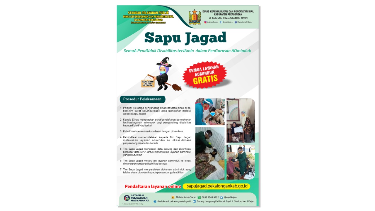 SAPU JAGAD KABUPATEN PEKALONGAN